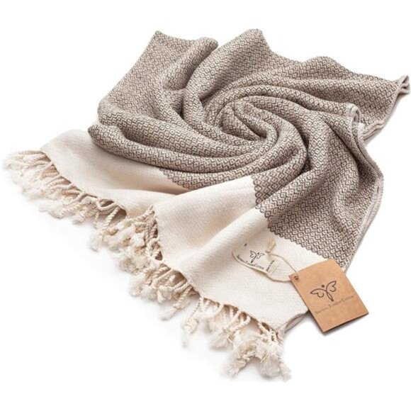 COTTON Throw Blanket Vintage Series, 50x60 inch, Outdoor - Picture 6 of 7